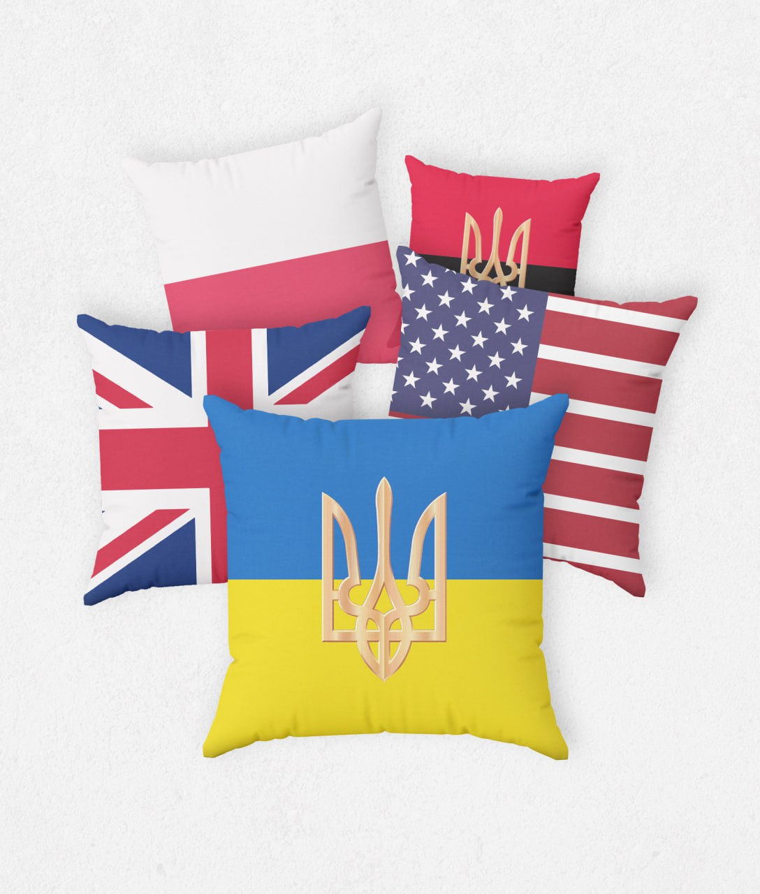 Shop Ukraine Pillows Merch for Charity at