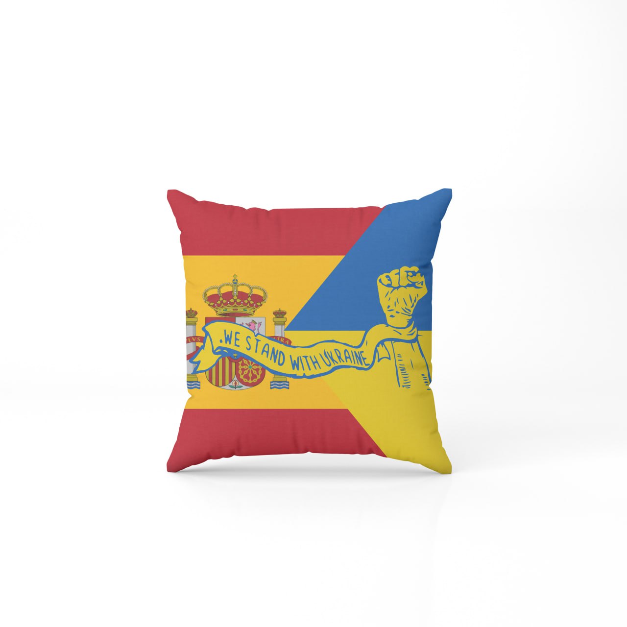 Pillow Spain + Ukraine 40x40 cm