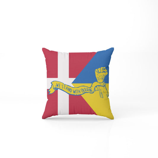 Pillow Denmark + Ukraine 40x40 cm