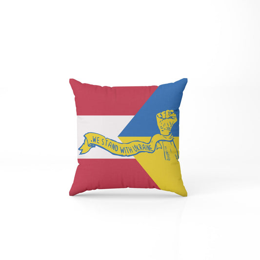 Pillow Austria + Ukraine 40x40 cm