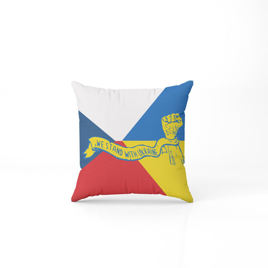 Pillow Czech Republic + Ukraine 40x40 cm