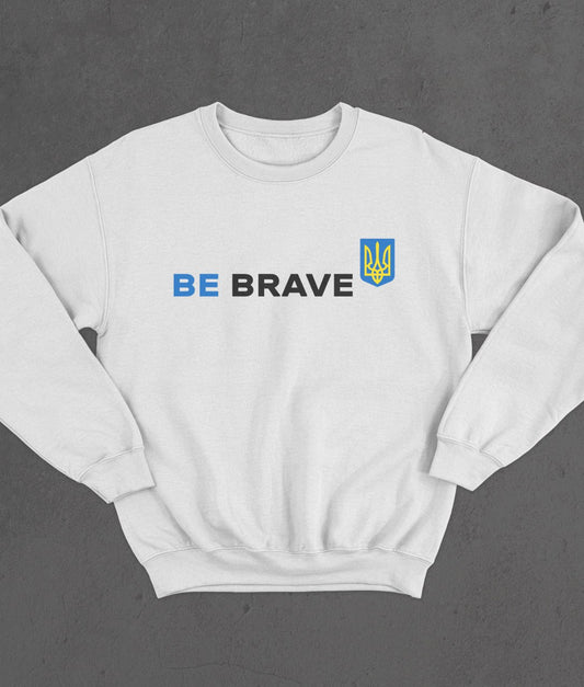 Oversize sweatshirt Be brave