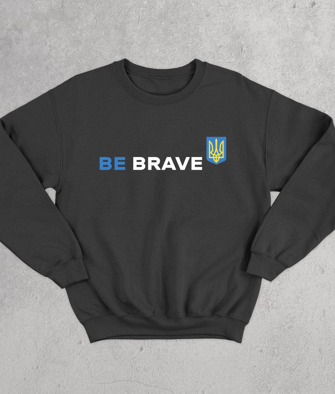 Oversize sweatshirt Be brave