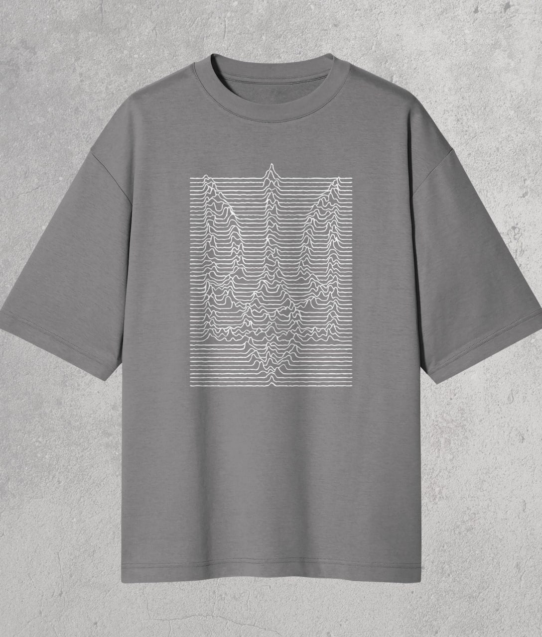 Oversize T-shirt Trident (wave)