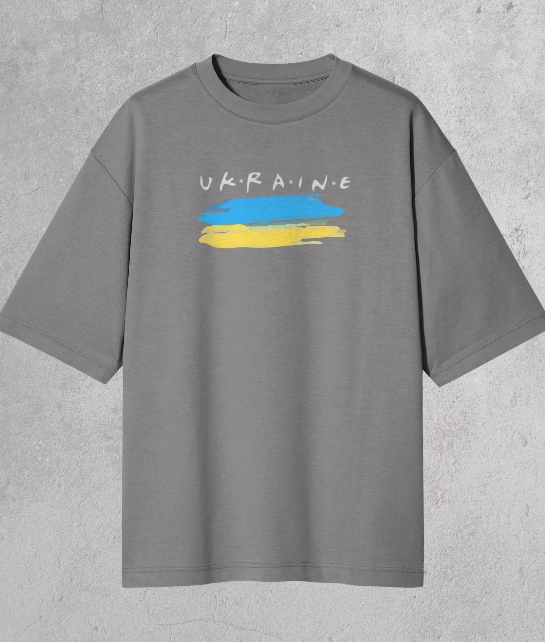 Оверсайз футболка U-K-R-A-I-N-E
