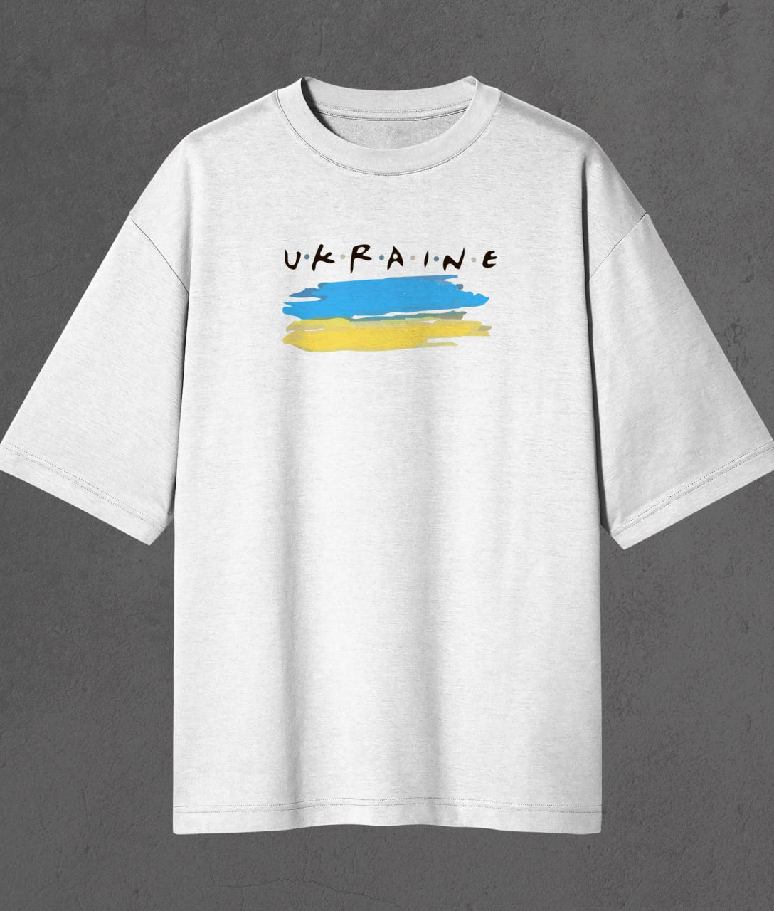 Оверсайз футболка U-K-R-A-I-N-E