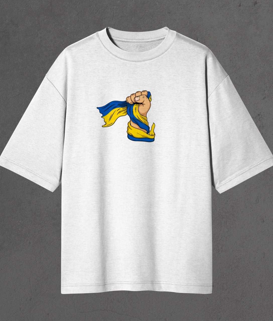 Oversize T-shirt Ukrainian fist