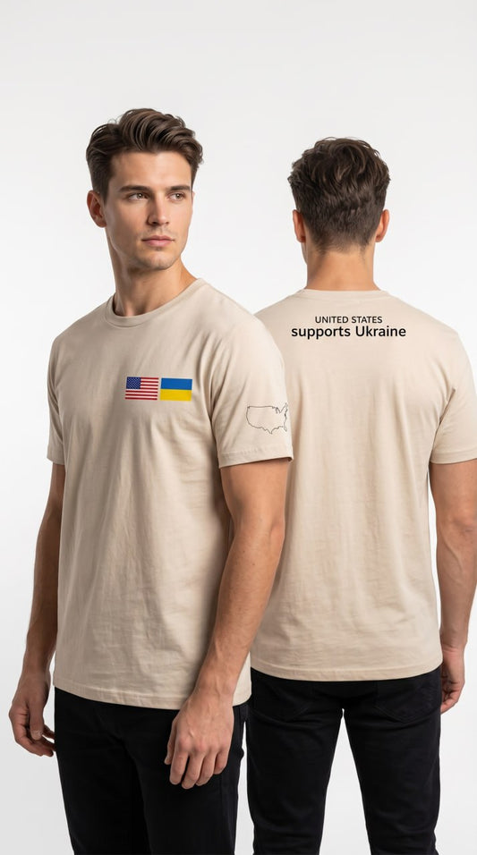 T-shirt USA support Ukraine
