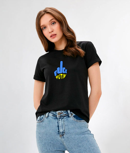 T-shirt Fuck putin