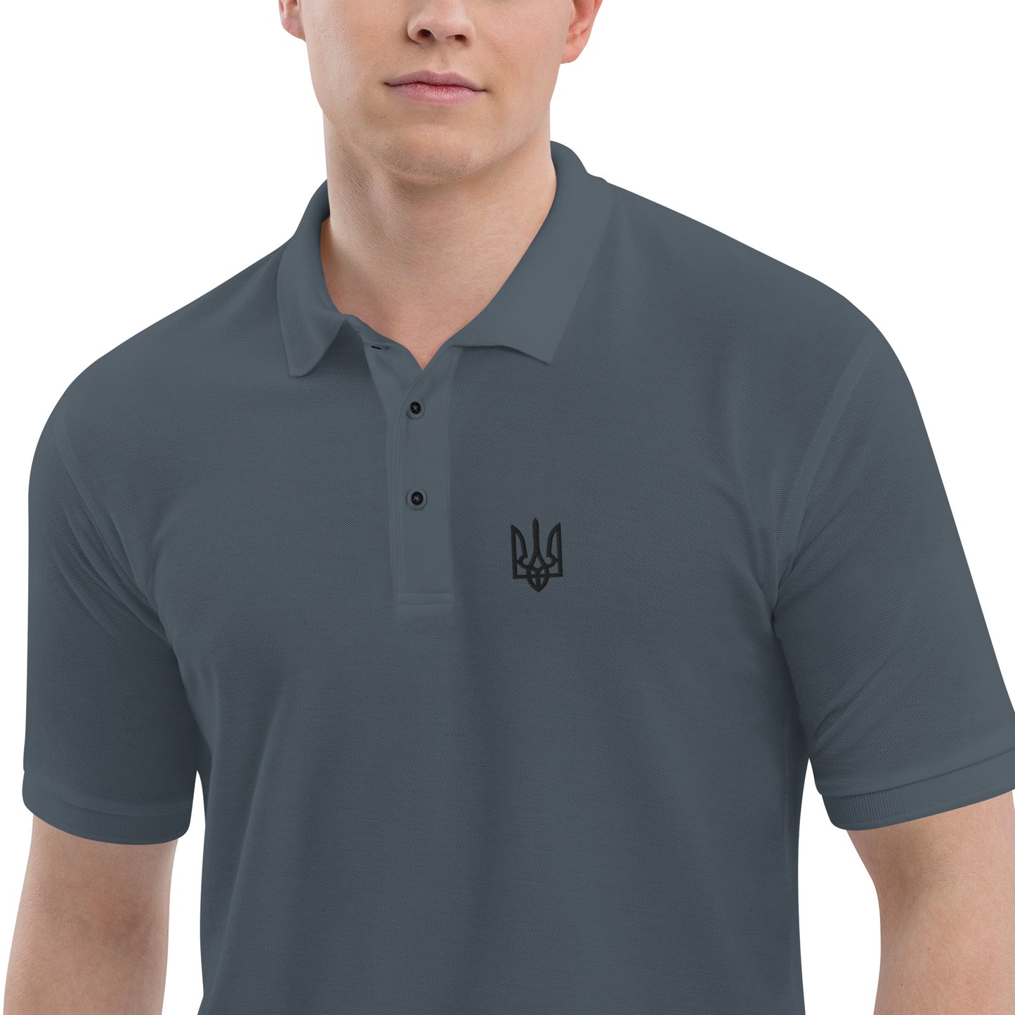 Polo with Black Trident