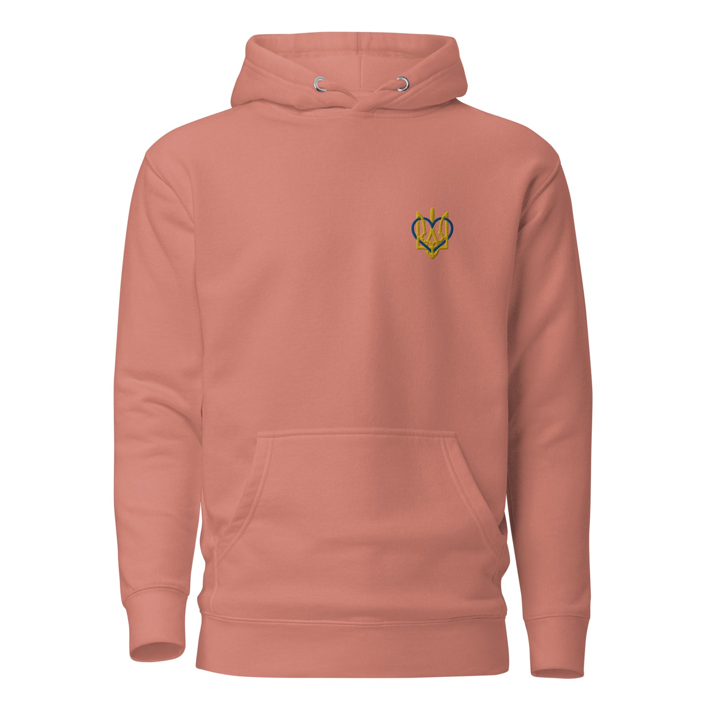 Hoodie with Embroidery Heart on left