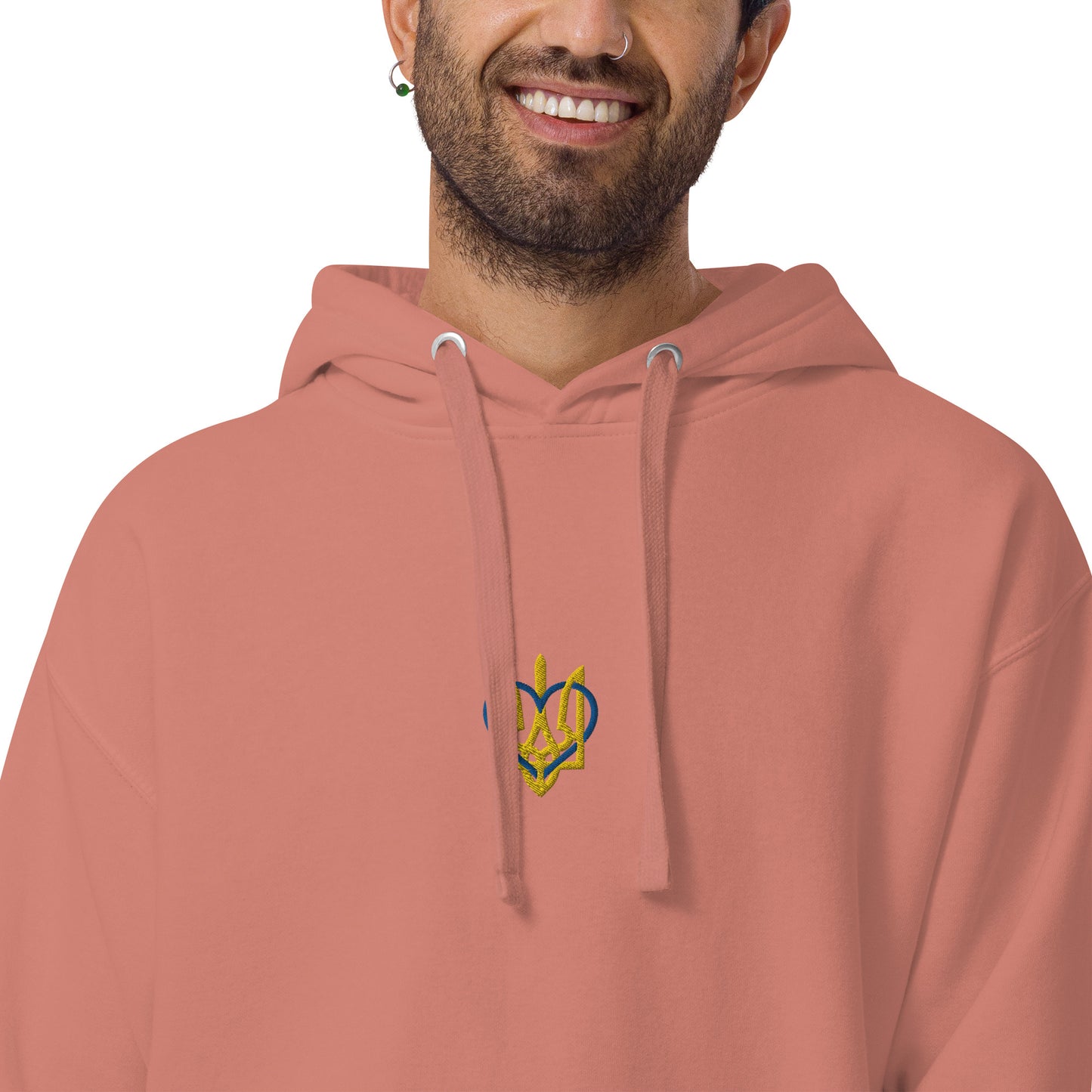 Hoodie with Embroidery Heart