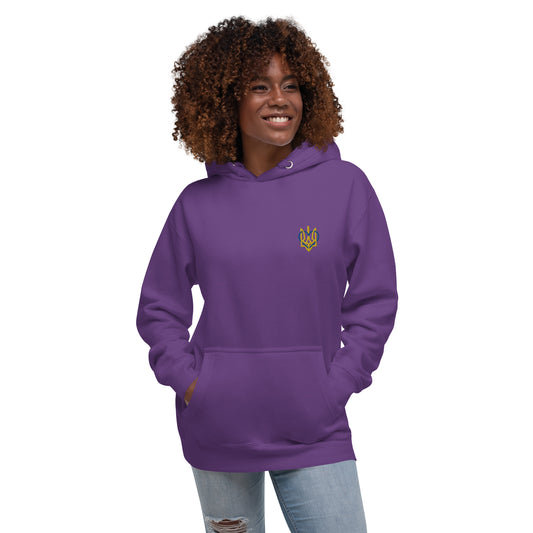 Hoodie with Embroidery Heart on left