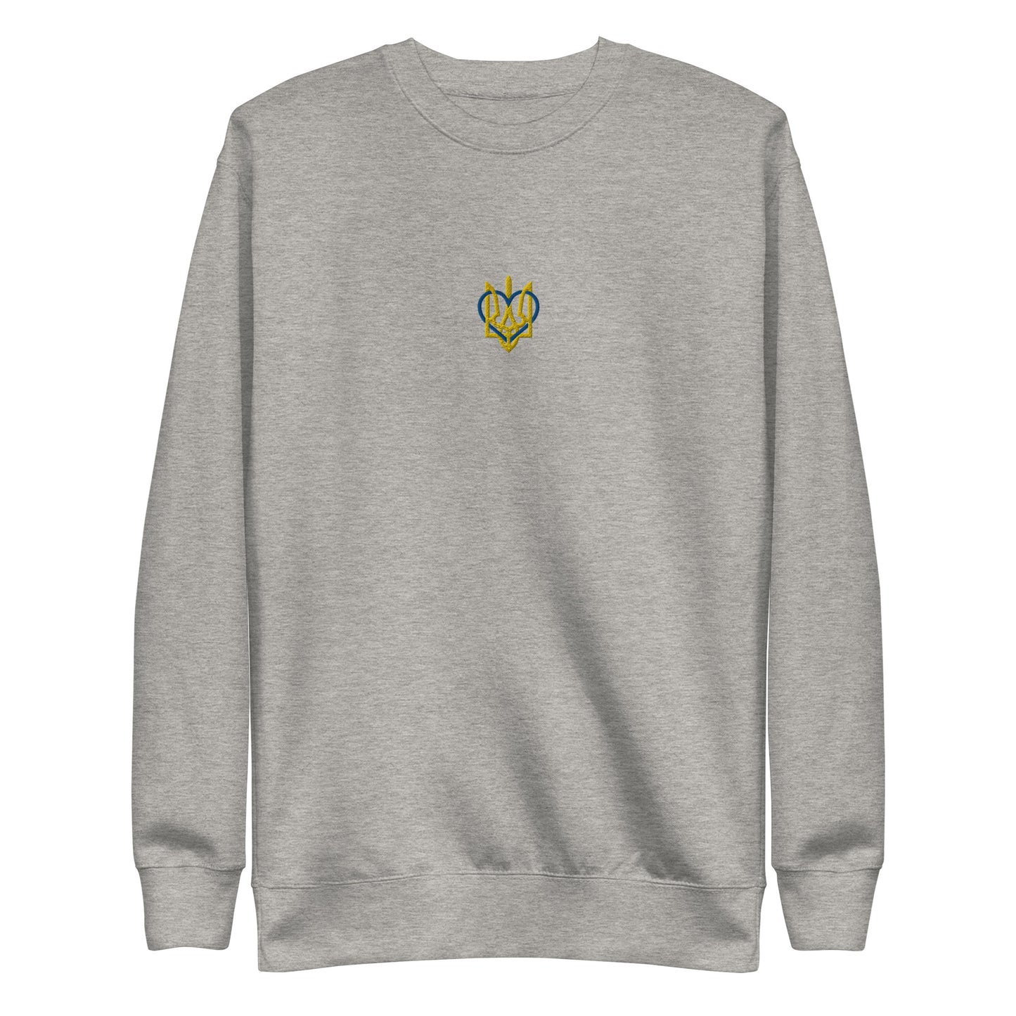 Sweatshirt with Embroidery Heart