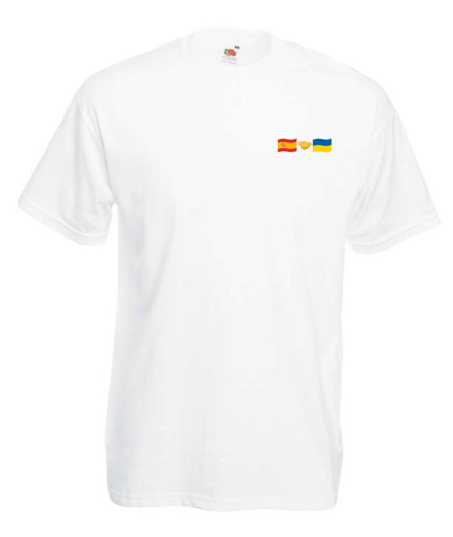 T-shirt Spain + Ukraine (small logo)