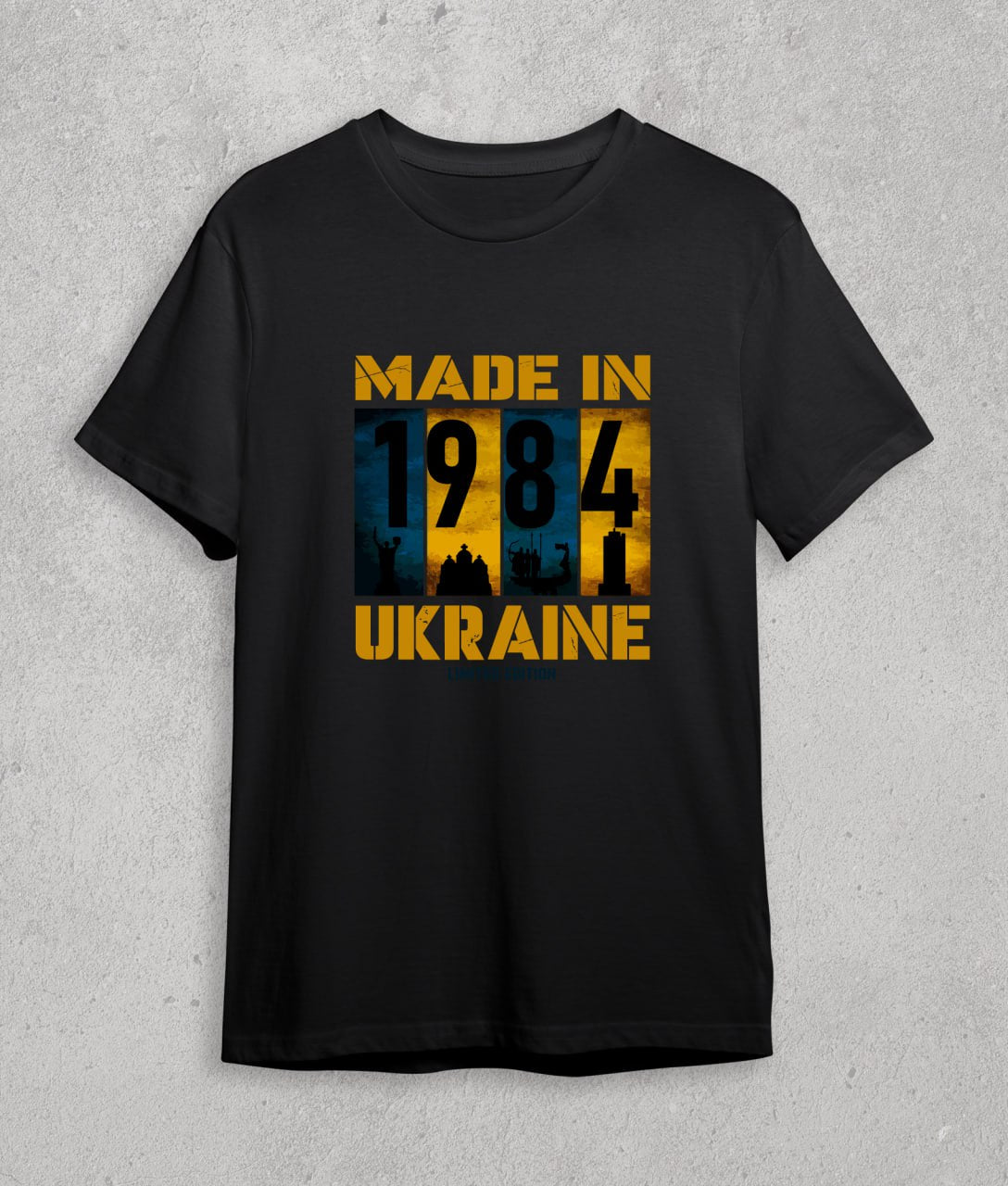 T-shirt "Made in Ukraine" + year
