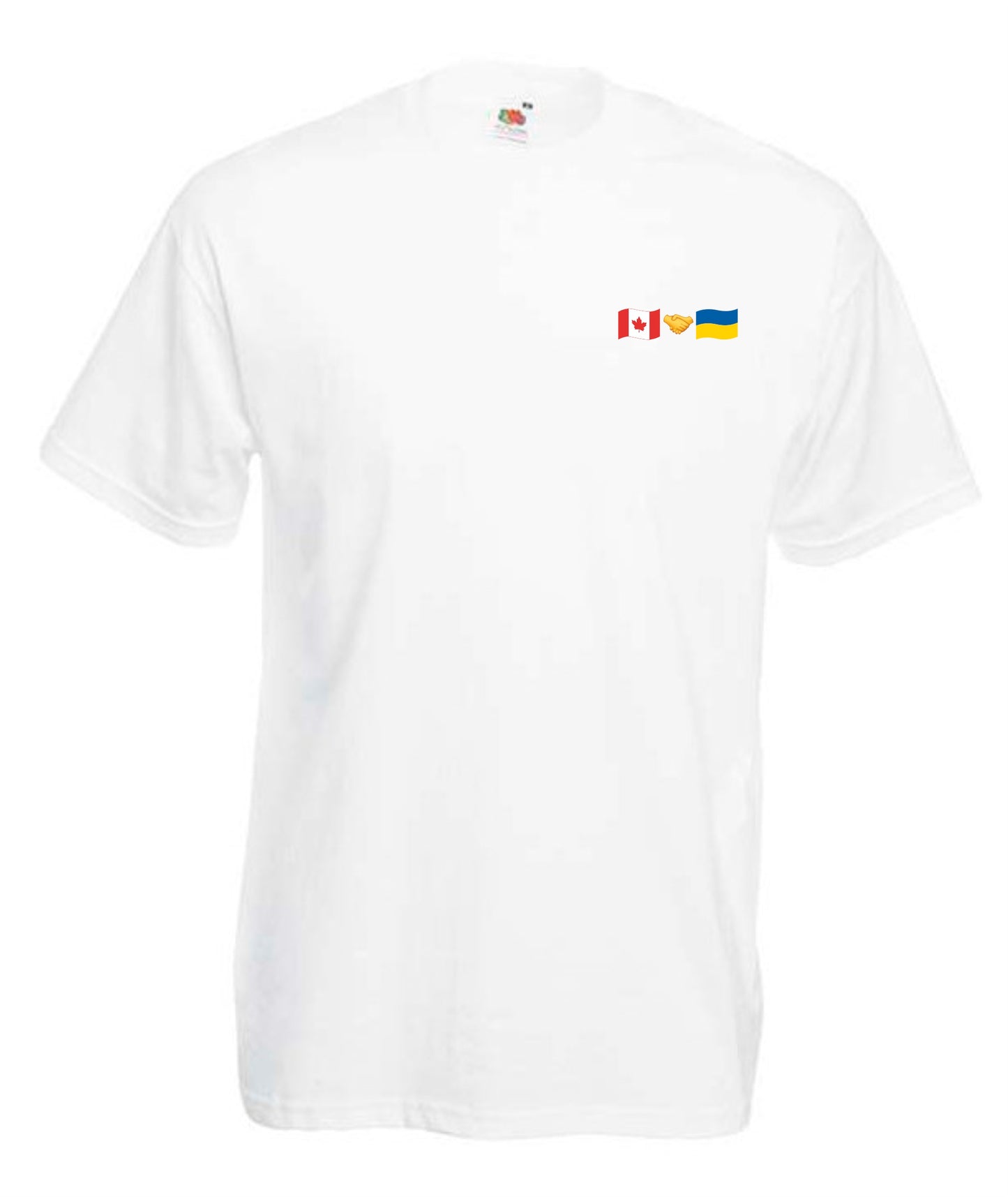 T-shirt Canada + Ukraine (small logo)
