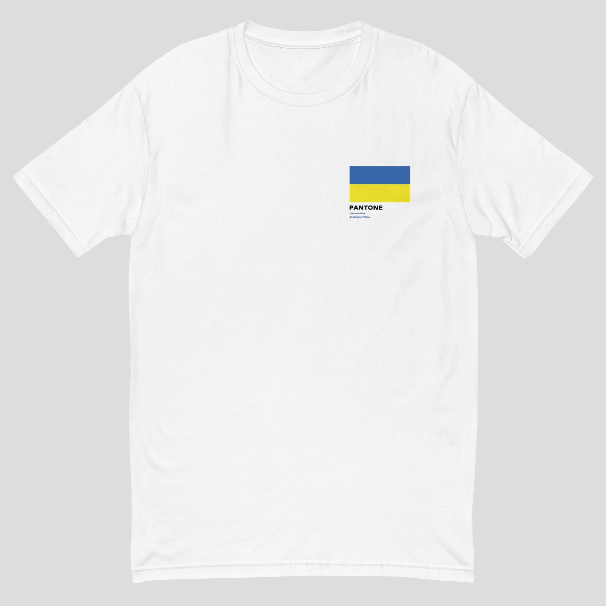 Pantone online blue shirt