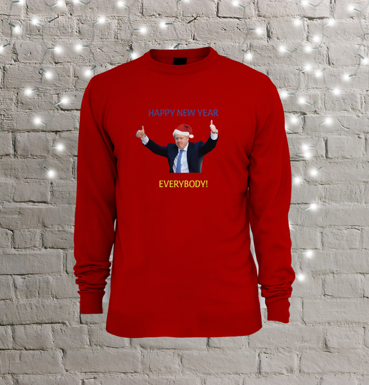 Sweatshirt with Boris Johnson 1 (eng)